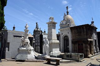 03 Luz Maria Garcia Velloso, Federico de Brandsen, Miguel Estanislao Soler Just Inside The Entrance To Recoleta Cemetery Buenos Aires